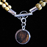 [Linda Koutsky Soybean Corn Husk Necklace image]