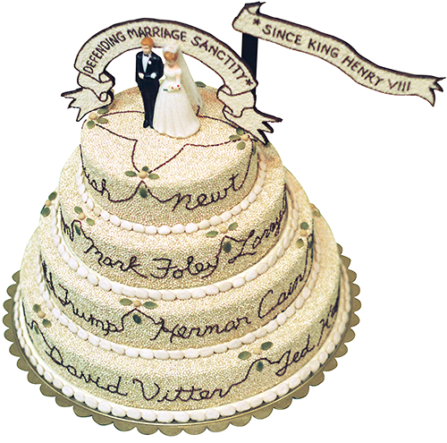 [Teresa Anderson Marriage Sanctity Layer Cake image]